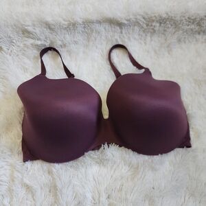 Auden Embedded Wire Demi Bra Purple Size 38DD